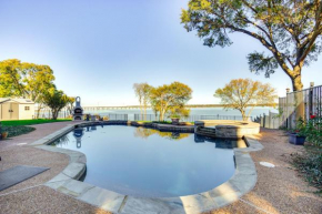 Lakefront Home with Pool, Patio and Views in Rockwall